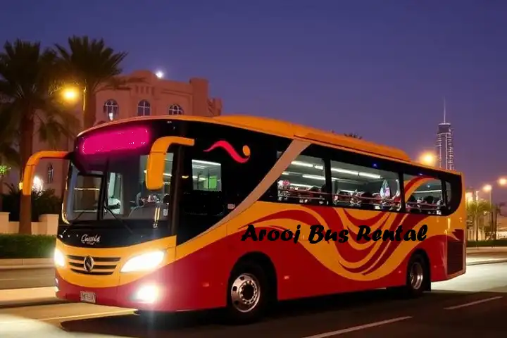 Luxury Tour Bus Rental for Group of UK to Dubai